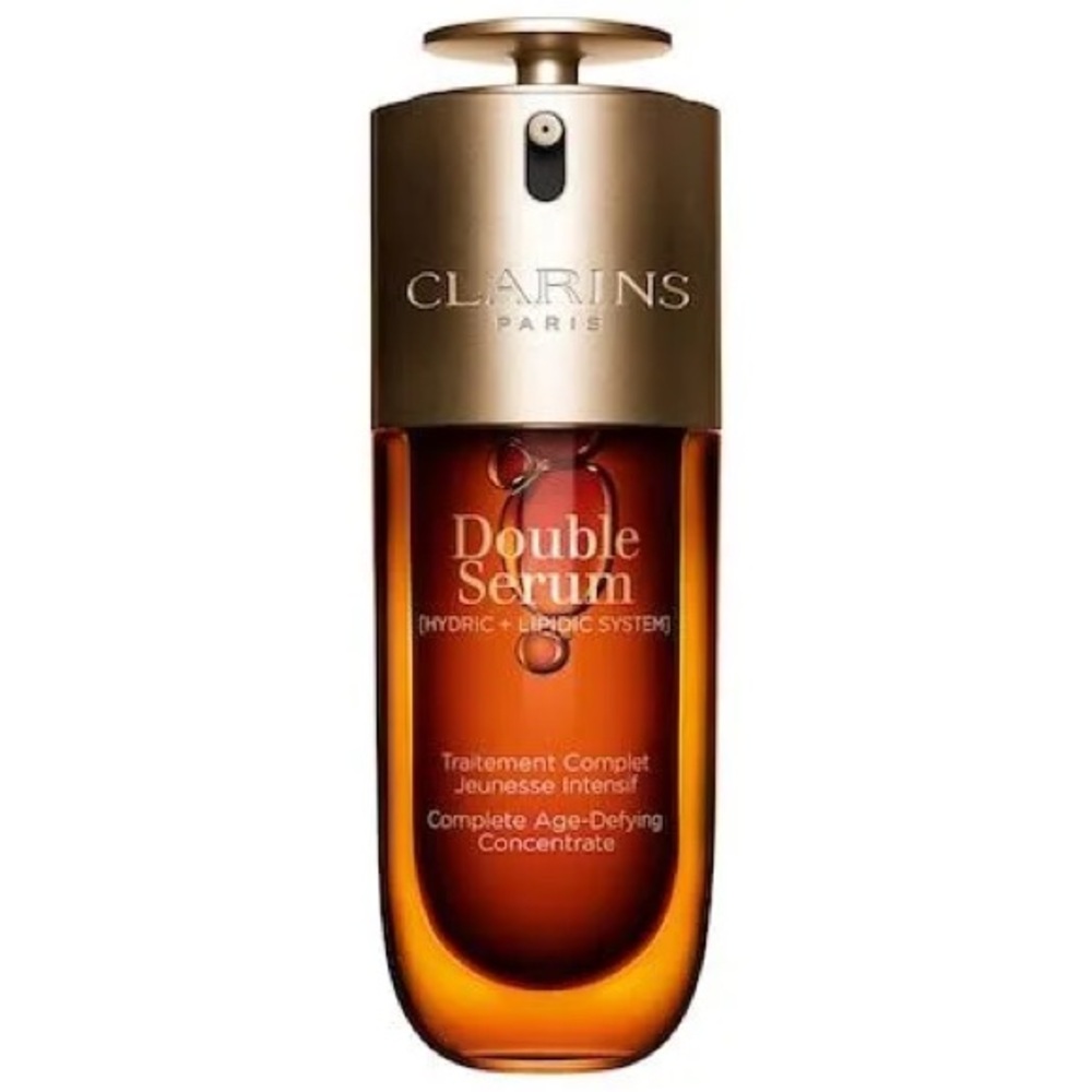 Clarins Double Serum - Elegant Gold and Rich Brown